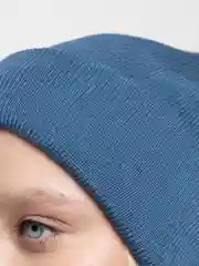 Синий шапка женская