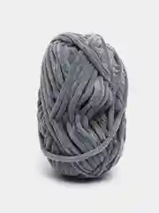 Серый меланж пряжа плюшевая Alize Velluto, 100% микрополиэстер, 100г, 68м, плюшевая, велюровая веллюто