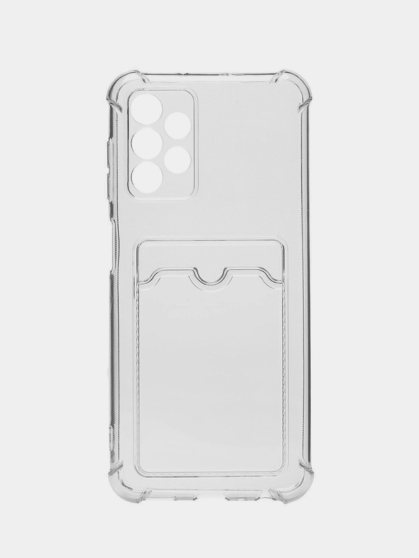 Чехол Samsung Galaxy A13 А23 А33 А53 А12 А22 А32 А52 S20 S21 FE S21 22, c карманом для карт