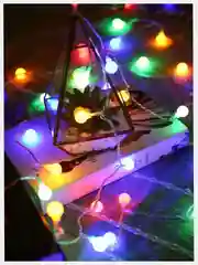 Светодиодная гирлянда "Шар", с насадками, 5 м, украшение праздника, декор