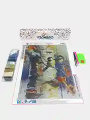 Алмазная мозаика "Птички", без подрамника, 30 х 40 см