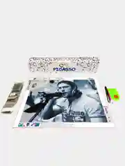 Черный алмазная мозаика "Знаменитости", 30 х 40 см, без подрамника