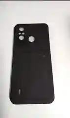 Черный чехол ITEL A49 с защитой камеры и карман для пластиковой карты