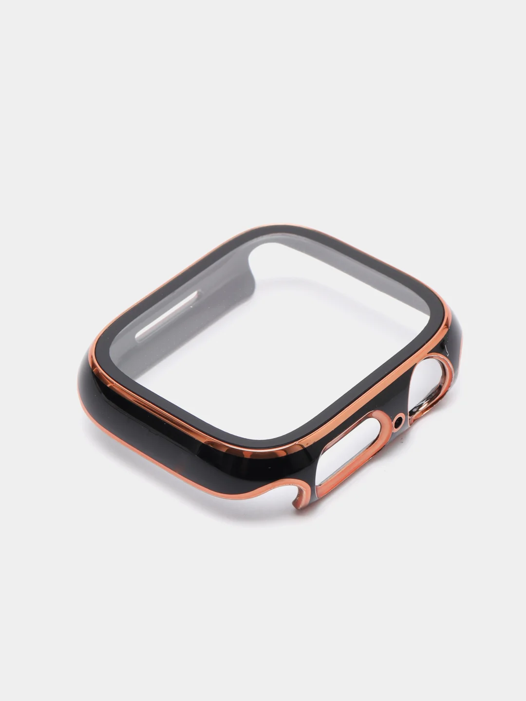 Карамельный бампер с защитным стеклом для Apple Watch 38, 40, 41 42 44 45 мм 3 / 4 / 5 / 6 / 7 чехол