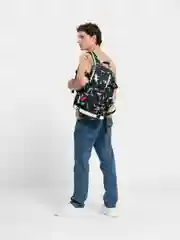 Желтый рюкзак с ортопедической подкладкой, с USB