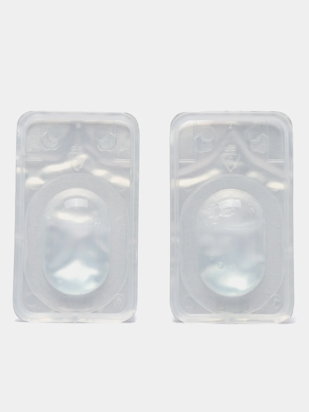 Прозрачные контактные линзы для коррекции зрения ILLUSION colors clear, 2 штук, 3 месяца
