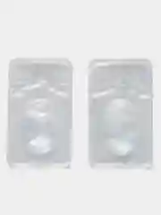 Прозрачные контактные линзы для коррекции зрения ILLUSION colors clear, 2 штук, 3 месяца