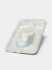 Прозрачные контактные линзы для коррекции зрения ILLUSION colors clear, 2 штук, 3 месяца