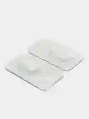 Прозрачные контактные линзы для коррекции зрения ILLUSION colors clear, 2 штук, 3 месяца