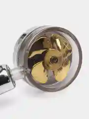 Золотой лейка для душа, с вентилятором