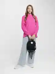 Угольный рюкзак "Girl Cats Big", женский, городской разноцветный, 11 х 14,5 л