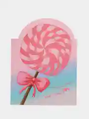 Конфетный мини-открытка в конверте