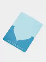 Лазурный открытка-валентинка с сердцем