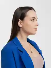 Синий цепочка с подвеской "Бабочка"