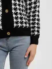 Угольный кардиган женский oversize