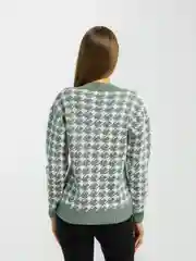 Зеленый кардиган женский oversize