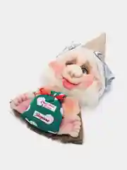 Зеленый домовенок Кузя, на стену