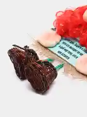 Желтый домовенок Кузя, на стену