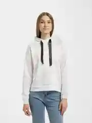 Белый худи женское оверсайз