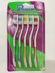 Зубный щётки средней жёсткости, 1, 5 штук