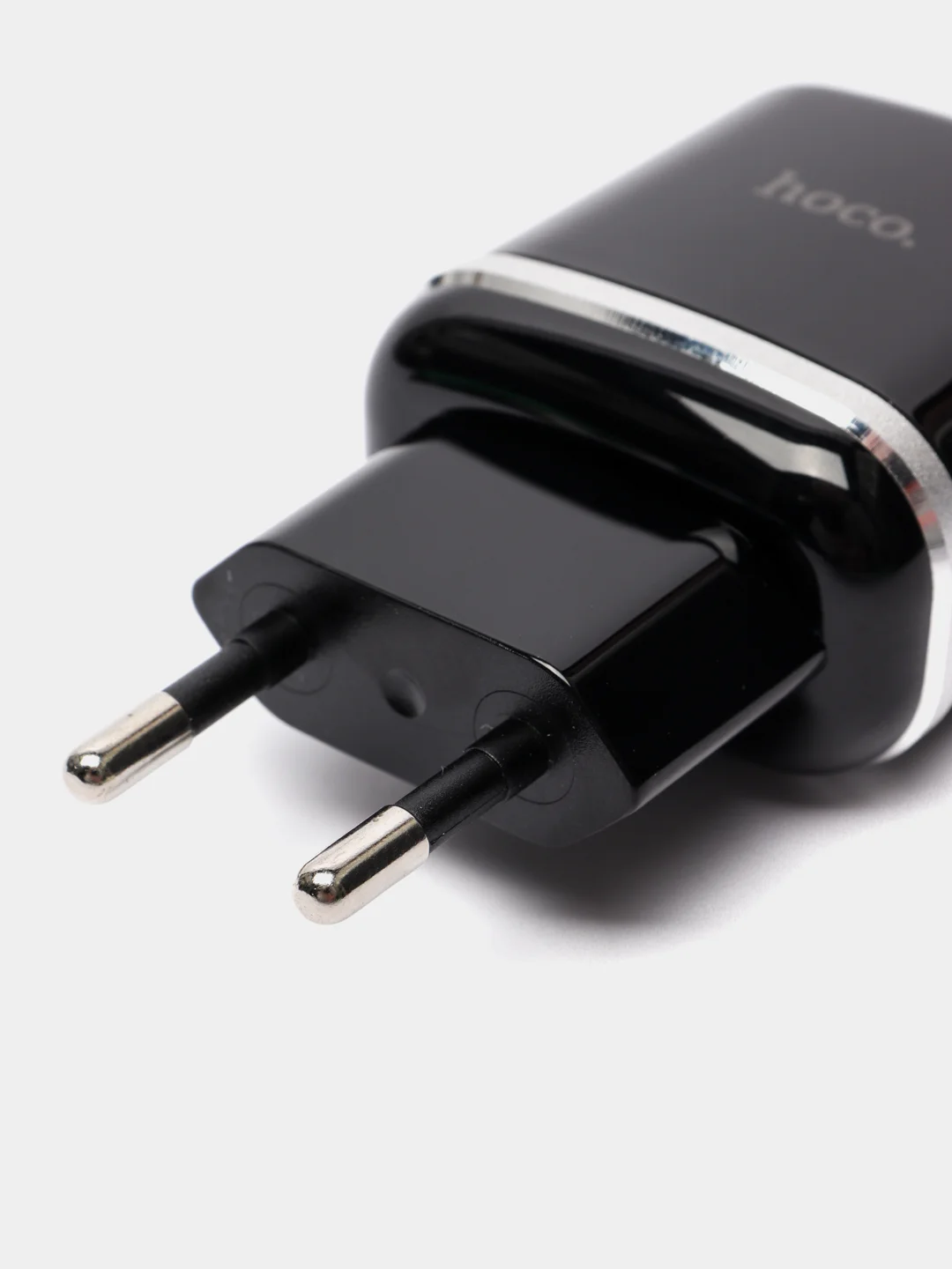 Черный сетевое зарядное устройство Hoco N3, c кабелем Type-C - USB, 18 W
