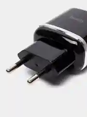 Черный сетевое зарядное устройство Hoco N3, c кабелем Type-C - USB, 18 W