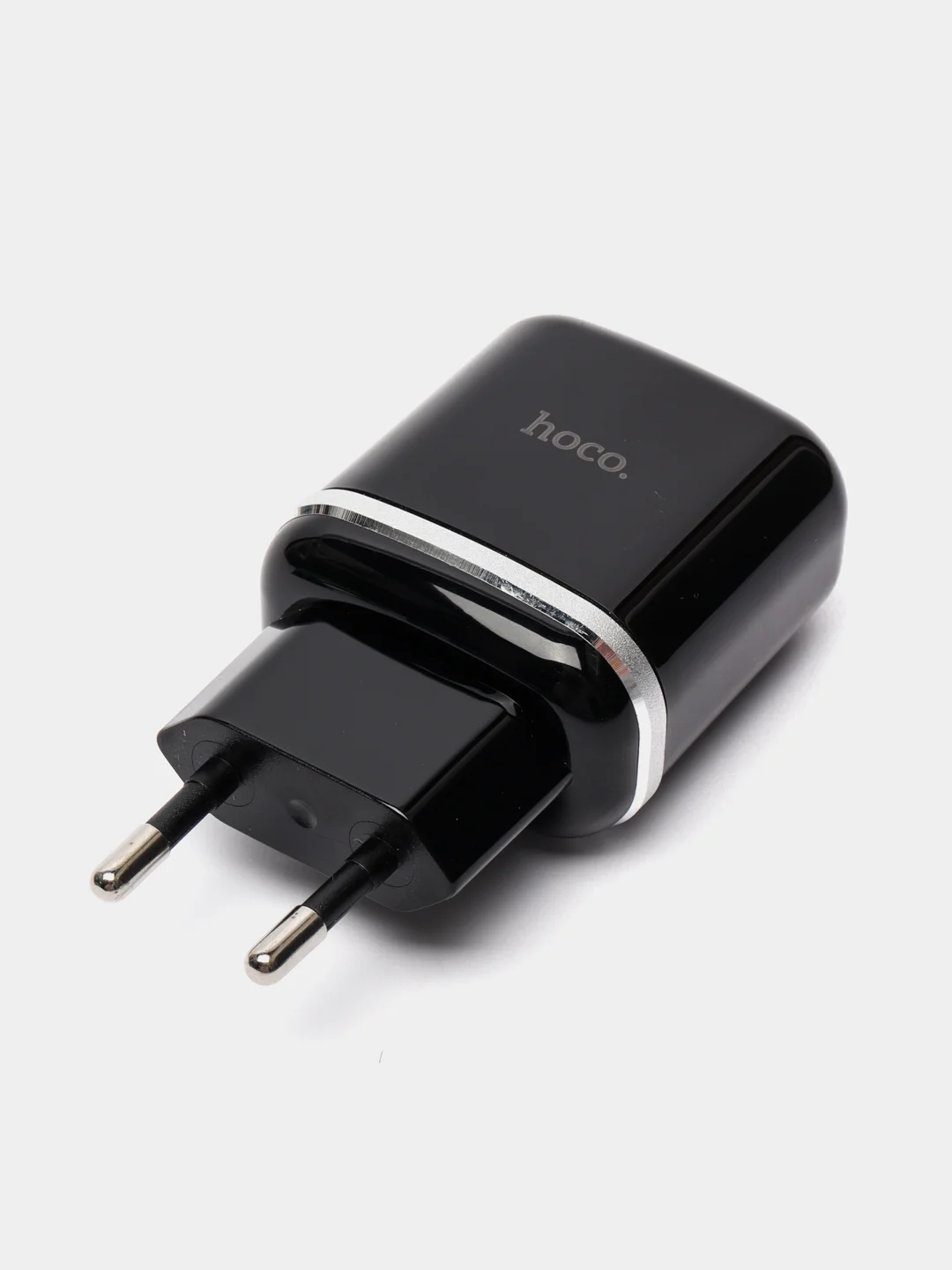 Черный сетевое зарядное устройство Hoco N3, c кабелем Type-C - USB, 18 W