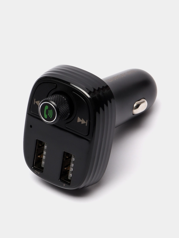 Автомобильный Bluetooth FM-модулятор Borofone BC16, трансмиттер с АЗУ для автомобиля