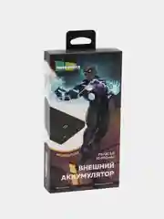 Черный внешний аккумулятор More Choice PB31S, с быстрой зарядкой, 10000 мАч
