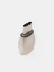 Серый металлик адаптер Hoco UA8, для Type-C-micro-USB 2.0
