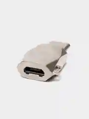 Серый металлик адаптер Hoco UA8, для Type-C-micro-USB 2.0