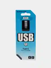 Серый металлик переходник для Type-C / Micro-USB 2