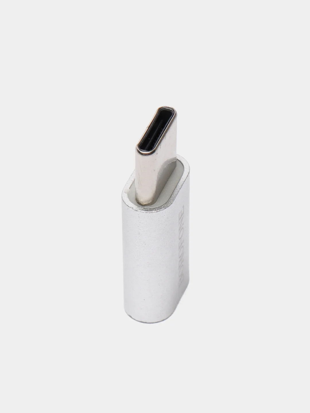 Серый металлик переходник для Type-C / Micro-USB 2
