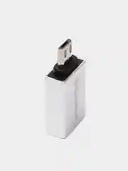 Серый металлик адаптер для Micro-USB OTG Borofone BV2