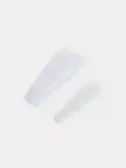 Белый типсы для наращивания ногтей
