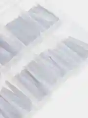 Белый типсы для наращивания ногтей