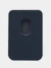 Темно-синий магнитный кошелек для карт MagSafe Leather Wallet iPhone, картхолдер