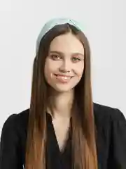 Мятный ободок для волос тканевый, в полоску, 6 цветов