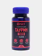 БАД к пище GLS Pharmaceuticals Таурин, капсулы по 400 мг №90