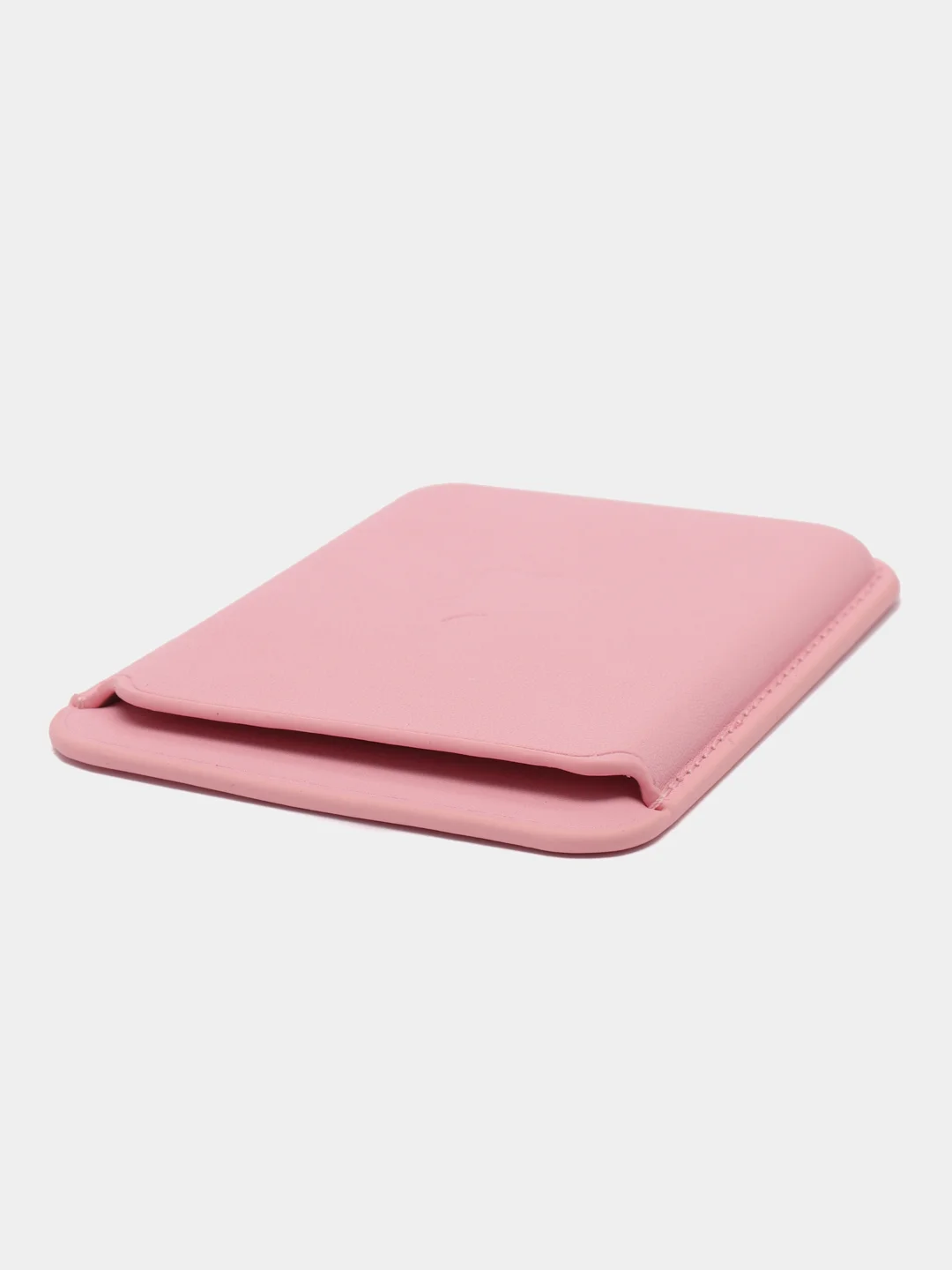Розовый магнитный кошелек для карт MagSafe Leather Wallet iPhone, картхолдер