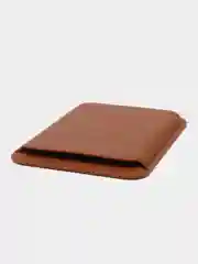 Коричневый магнитный кошелек для карт MagSafe Leather Wallet iPhone, картхолдер
