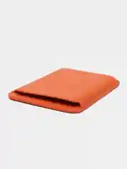 Оранжевый магнитный кошелек для карт MagSafe Leather Wallet iPhone, картхолдер