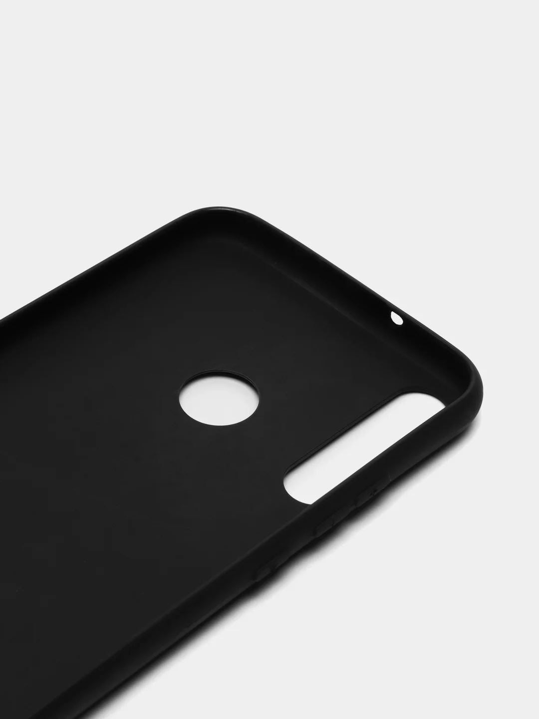 Черный силиконовый чехол Huawei P40 Lite E / Honor 9C, однотонный