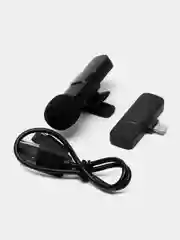 Микрофон петличный беспроводной для iPhone и Type-C