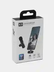 Микрофон петличный беспроводной для iPhone и Type-C
