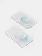 Серый цветные контактные линзы Illusion colors Elegance, 2 шт, 3 месяца