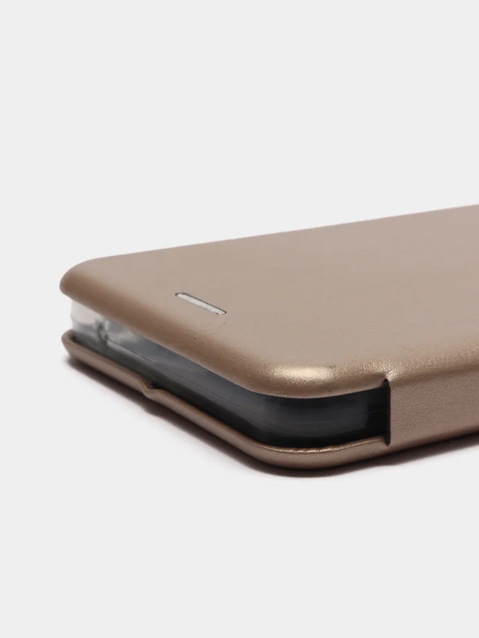 Золотой чехол-книжка для Samsung Galaxy A53 (Самсунг Галакси А53)