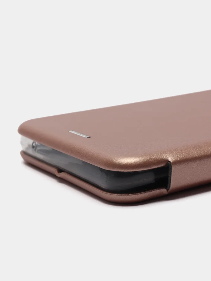 Розовый чехол-книжка для Samsung Galaxy A73 (Самсунг Галакси А73)