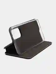 Серебряный чехол-книжка для Samsung Galaxy A53 (Самсунг Галакси А53)