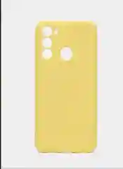 Белый чехол для Tecno Spark 8C / Tecno Go 2022, с защитой камеры и бархатом внутри
